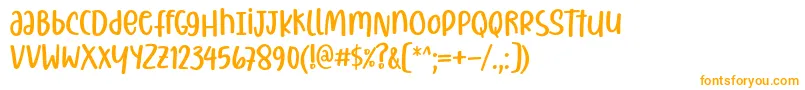 Подробнее о шрифте Christiany Font by 7NTypes Шрифт Christiany Font by 7NTypes – оранжевые шрифты на белом фоне