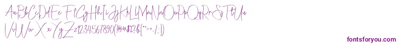 Christina Allie Font – Purple Fonts