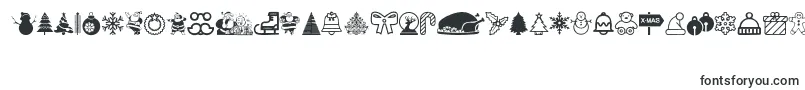 Christmas Icons Font – Fonts for Adobe Illustrator