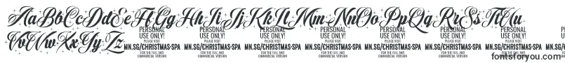 Шрифт ChristmasSparkle PERSONAL – красивые шрифты