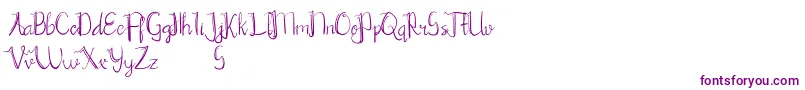 Chrisyard Font – Purple Fonts