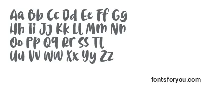 Review of the Chrisye Font by 7NTypes Font