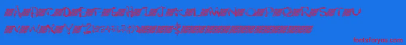 Подробнее о шрифте Chromest Шрифт Chromest – красные шрифты на синем фоне