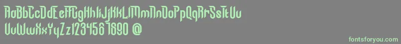 More about Chronosphere Demo Font Chronosphere Demo Font – Green Fonts on Gray Background