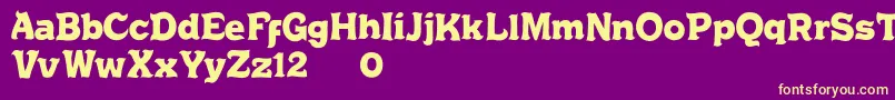 Más sobre la fuente Chrusty Rock d fuente Chrusty Rock d – Fuentes Amarillas Sobre Fondo Morado