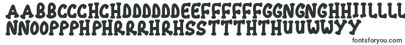 Chubby Font – Welsh Fonts