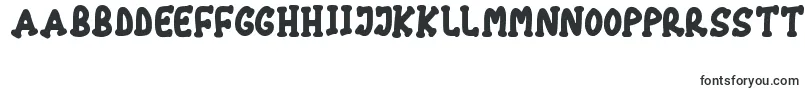 フォントChubby – マダガスカルの文字