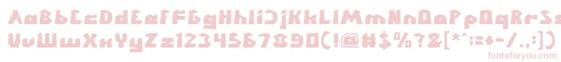 CHUNKY BAR Font – Pink Fonts