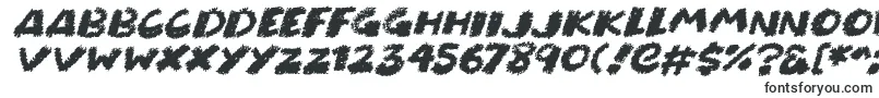Chunky Chalk Italic-fontti – OTF-fontit