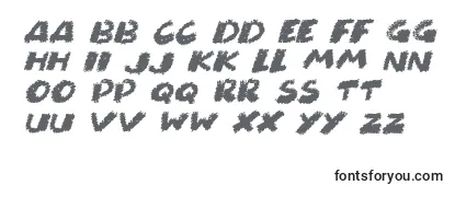 フォントChunky Chalk Italic