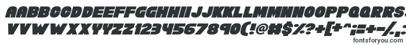 Chunky Funks Italic-Schriftart – Schriften für Adobe Muse