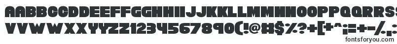 Chunky Funks-Schriftart – Motorrad-Schriften