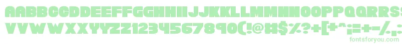 Chunky Funks Font – Green Fonts