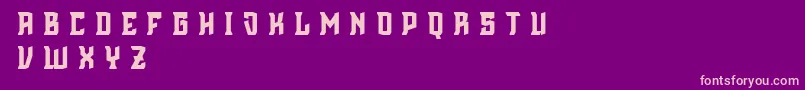 cinematicenglish demo www mirco zett de Font – Pink Fonts on Purple Background