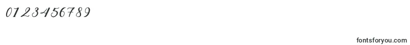 Fonte Cintya Script – fontes para números e dígitos