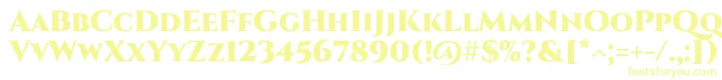 Cinzel Black Font – Yellow Fonts
