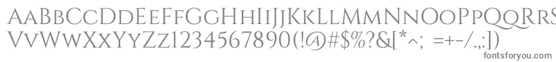 Weitere Informationen zur Cinzel Regular-Schriftart Cinzel Regular-Schriftart – Graue Schriften