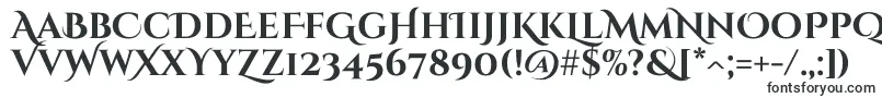 Шрифт CinzelDecorative Bold – классические шрифты
