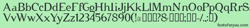 cipher   Font – Black Fonts on Green Background