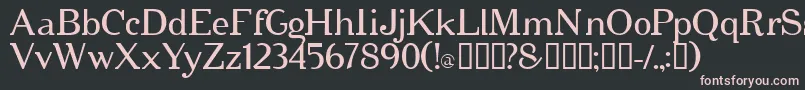 cipher   Font – Pink Fonts on Black Background