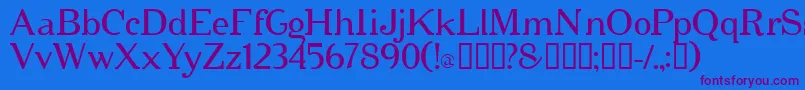 cipher   Font – Purple Fonts on Blue Background