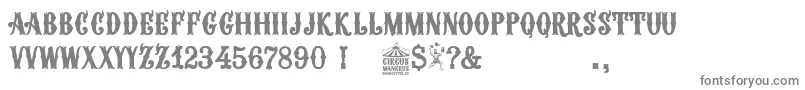 Circus Manerus Font – Gray Fonts