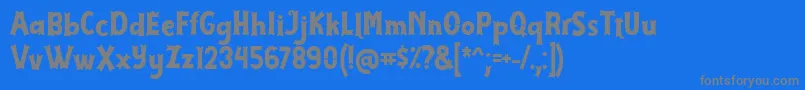 Więcej informacji o czcionce Cirquesa Font by Keitzo 7NTypes Czcionka Cirquesa Font by Keitzo 7NTypes – szare czcionki na niebieskim tle