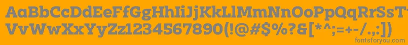 More about Clab Personal Use Bold Font Clab Personal Use Bold Font – Gray Fonts on Orange Background