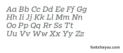 Clab Personal Use Italic-fontti