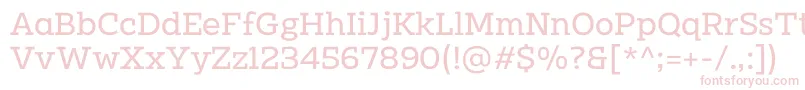 Clab Personal Use Regular Font – Pink Fonts on White Background