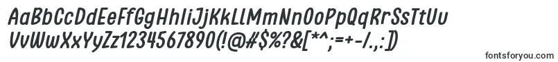 Czcionka Clambake October Six Bold Italic Font by Situjuh 7NTypes – czcionki dla Xiaomi