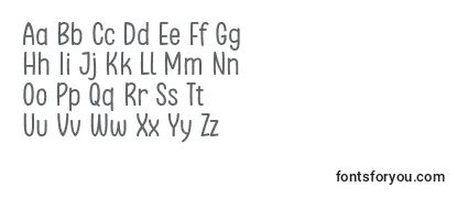 Schriftart Clambake October Six Regular Font by Situjuh 7NTypes