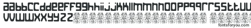 Шрифт JedthDemo – контурные шрифты