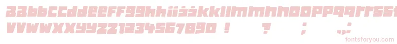ClassicaBook Italic Font – Pink Fonts on White Background