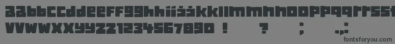 ClassicaBook Font – Black Fonts on Gray Background