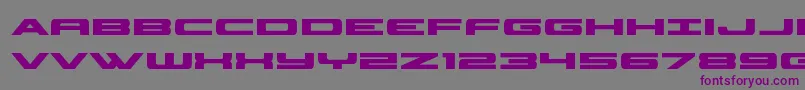 Шрифт classiccobrabold – фиолетовые шрифты на сером фоне