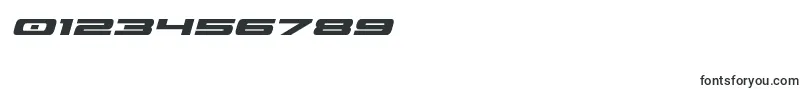 classiccobraboldital-Schriftart – Schriften für Zahlen und Nummern