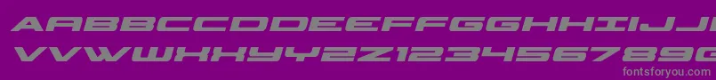 fuente classiccobraboldital – Fuentes Grises Sobre Fondo Morado