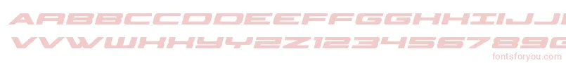 classiccobraboldital Font – Pink Fonts on White Background