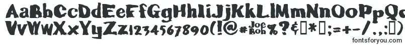 Czcionka Calamityjoe – czcionki do logo