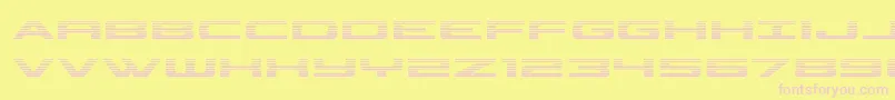 Шрифт classiccobragrad – розовые шрифты на жёлтом фоне