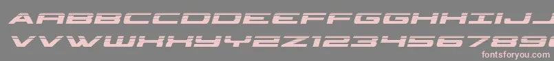 classiccobrahalfital Font – Pink Fonts on Gray Background