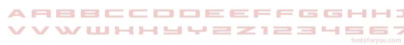 フォントclassiccobratitle – 白い背景にピンクのフォント