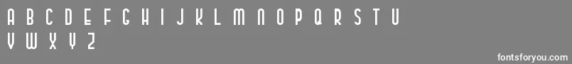 ClassyBeautiful2 Font – White Fonts on Gray Background