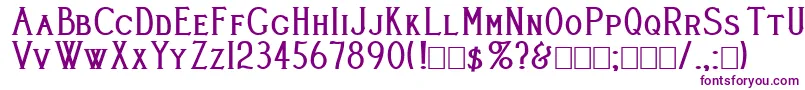 Cleavers Juvenia Heavy Font – Purple Fonts