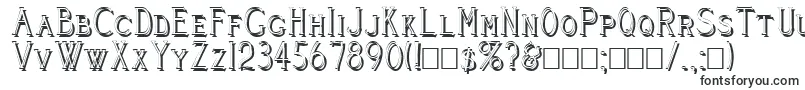 Шрифт Cleavers Juvenia Shadowed – TTF шрифты
