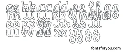 Überblick über die Schriftart Clementine sketch