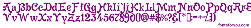 Cleopatra Font – Purple Fonts