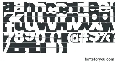  Fragmentum font
