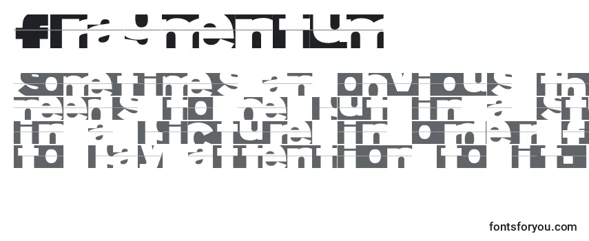 Fragmentum Font